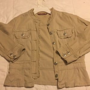 Casual backyard colored junior size women’s jacket